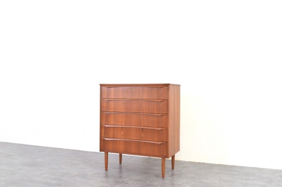 Image 1 of Cassettiera danese in teak di metà secolo, anni '60.