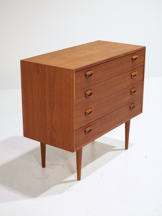 Image 1 of Kai Kristiansen ladekast teak Deens 1960s vintage