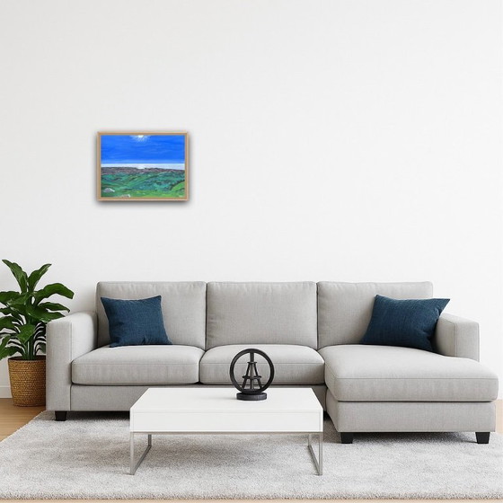 Image 1 of Gouache auf Naturpapier. Größe 30x40cm.