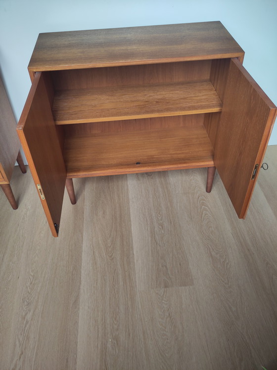 Image 1 of Mobiletto vintage a due ante Franz Meyer Möbel, metà secolo moderno (Germania, anni '60)