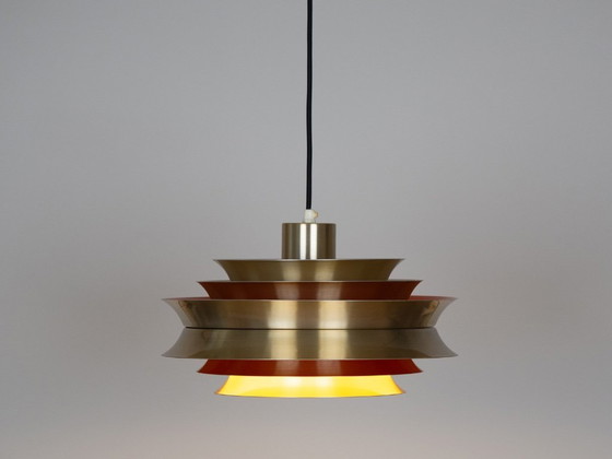 Image 1 of Lampada a sospensione vintage svedese Trava di Carl Thore, Granhaga, 1960
