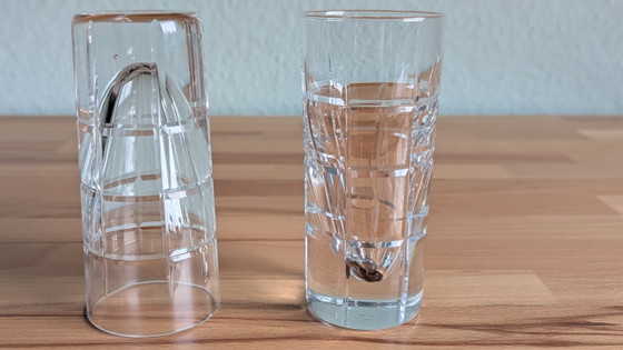Set of 6, aperitif/shot glasses, mid-century modern – Glass & Decanter (photo 9 of 10)