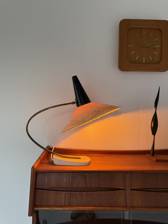 Image 1 of Lampada da tavolo vintage con cappello da strega, Cosack Leuchten anni '60