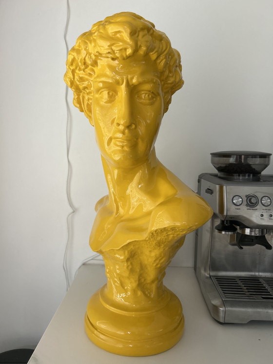 Large Bust of David - Pop Art – Sculpture, Plastic (photo 5 of 5)