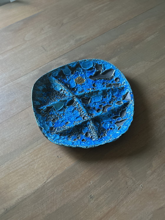 Image 1 of Assiette apéritive Émaux des Glaciers 