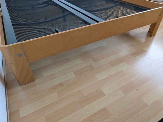 Auping Auronde 180 x 200 | Regolabile manualmente, Letti, Metallo, Legno, Nero (foto 4 di 8)