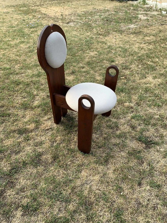 Chaise de salle à manger vintage par Szedleczky, années 1970 – Chaises de salle à manger, Bois (photo 6 of 6)