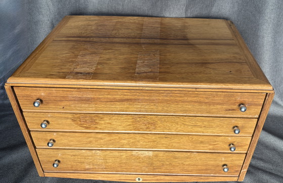 Image 1 of Prestigieux Service Christofle Vendôme "Honnorat Marseille" - 146 Pièces avec Cabinet d'Origine