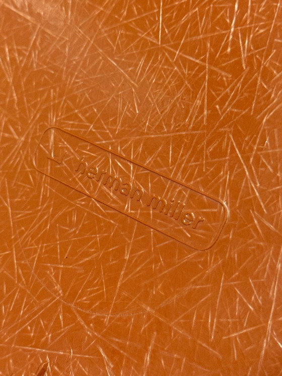 Image 1 of Herman Miller | Charles & Ray Eames | DSX | Terracotta Fiberglass – Chrome steel base | 6x