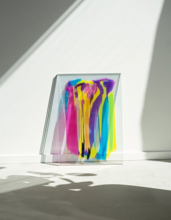 Image 1 of Ali d'infanzia Opera d'arte in CMYK di Lieke Marleen van Kalken lilxlylilxly