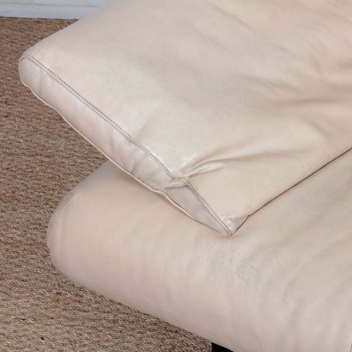 Sillón de cuero Alanda de Paolo Piva para B&B Italia, 1980