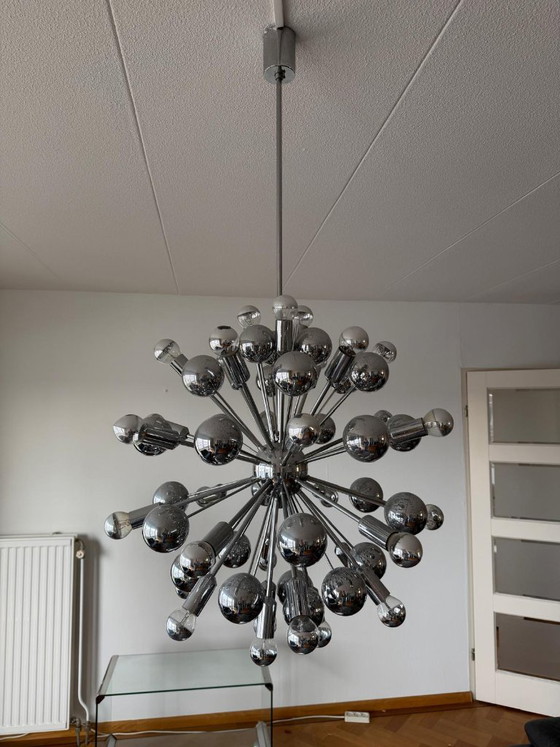 Lampada a Sospensione Sputnik Vintage Stile Space Age degli Anni '60 o '70 – Ingo Maurer (photo 19 of 22)