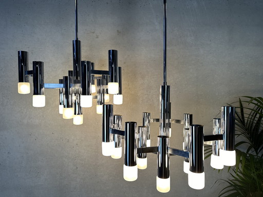 Vintage design ‘hexagon’ kroonluchter - Boulanger