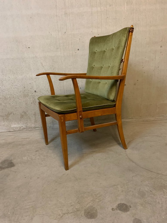 Image 1 of Carl Malmsten Voor Fritz Hansen - Ulfasa / Herrgarden Stoel