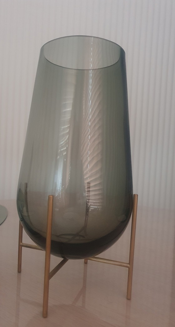 Image 1 of Design authentique - Vase et bol échassé de Menu (ensemble)