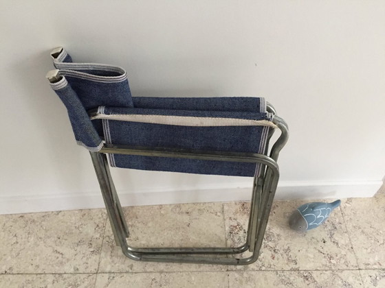 Image 1 of Vintage folding children's armchair