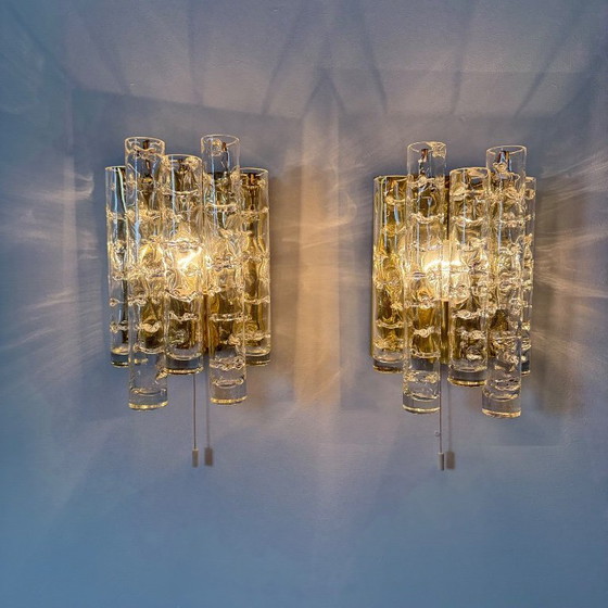 Image 1 of Paire d'appliques Doria Leuchten, 1970