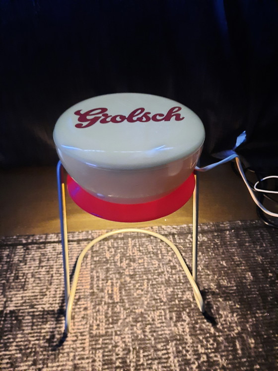 Image 1 of Set Grolsch Lamp and Table