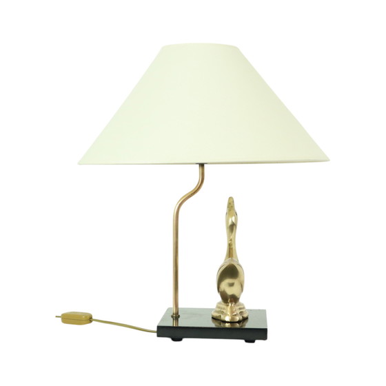 Image 1 of Hollywood Regency Tischlampe Regina Massiv