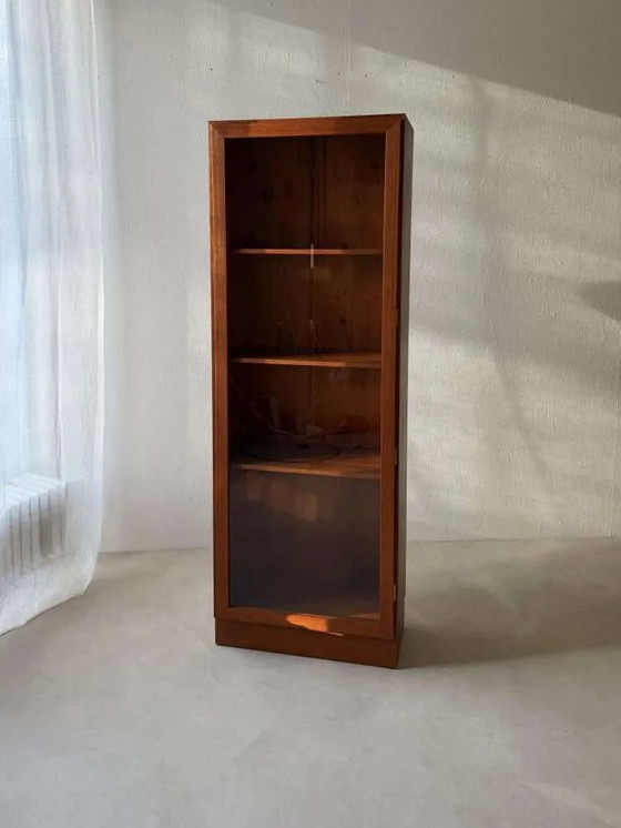 Image 1 of Omann Jun teak display cabinet 1960s Danish design