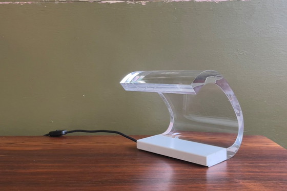 Image 1 of Acrilica" table lamp by Joe and Gianni Colombo for OLUCE