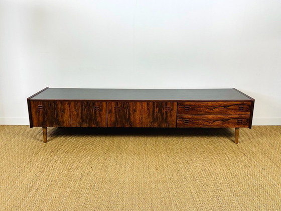 Image 1 of Niedriges skandinavisches Sideboard aus Palisanderholz, 1960
