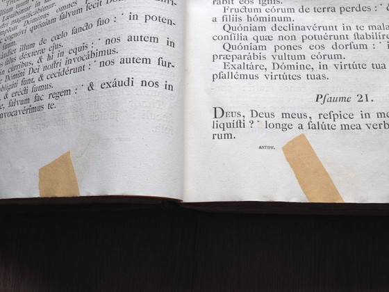 Image 1 of Libro antifonario romano del 1864