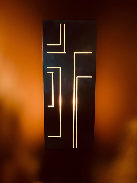 Image 1 of Set einzigartiger minimalistischer Wandlampen