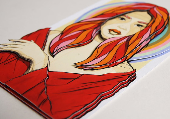 Image 1 of El Bocho - Madonna - 3D - Handsigniert - Auflage 150