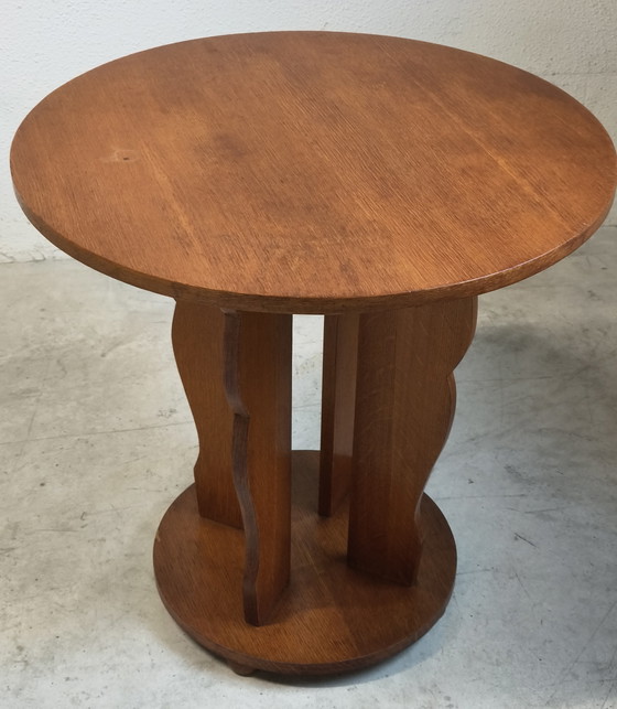 Image 1 of Fa. Poessée bijzettafel Amsterdamse School stijl