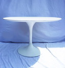 Tulip" table Diam. 120 White