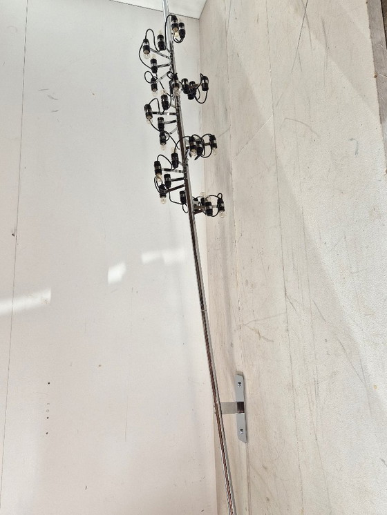 Image 1 of Gino SARFATTI (1912-1985) & ARTELUCE (Editor) Rara lámpara de pared 226/A, creada en 1959