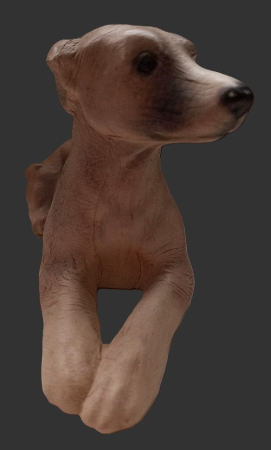 Image 1 of Borsa vintage in pelle Greyhound Château modellata a mano di metà secolo (Canada)