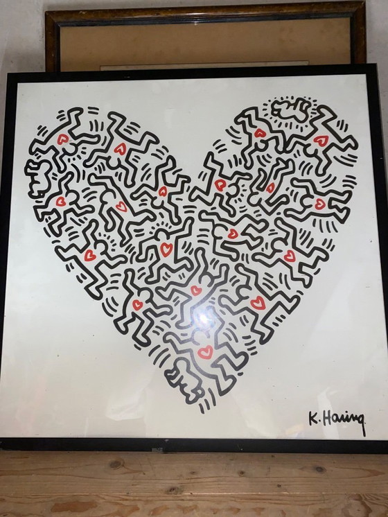 Image 1 of Lithographie de Keith Haring