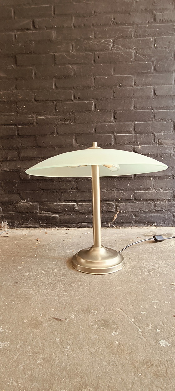 Image 1 of Lampe de table Giso (?) Gispen de style Bauhaus des années 1960