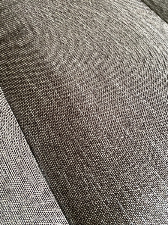 Image 1 of Canapé d'angle Montel Tristan en tissu marron