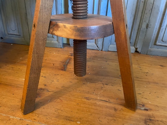 Image 1 of Swivel stool Stool Side table French
