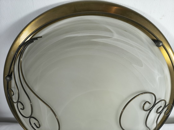 Image 1 of Lampe de plafond vintage Massive Belgium