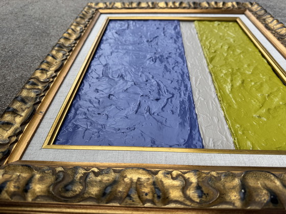 Image 1 of Modernist oil painting on canvas