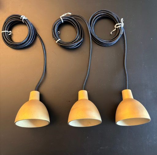 Three Louis Poulsen lamps: Toldbod