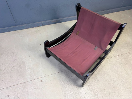 Poltrona brutalista anni Settanta, anni '70 – Sedie e poltrone, Textile, Velvet (photo 11 of 11)