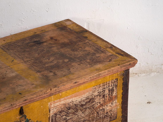 Antique trunk with metal structure (c.1920) #2 – Travel bags (photo 10 of 40)