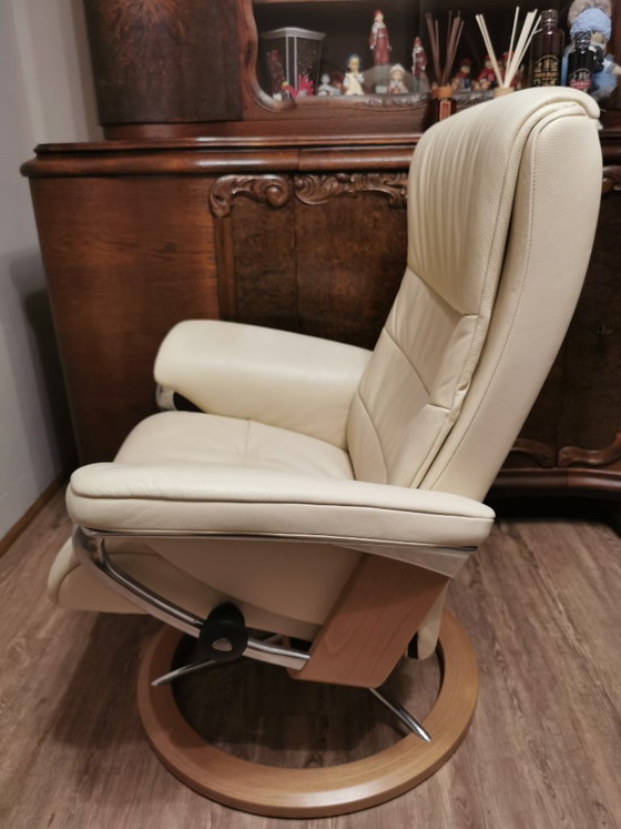 Stressless Nordic M, Como Nuevo – Sillones, Cuero (photo 7 of 10)