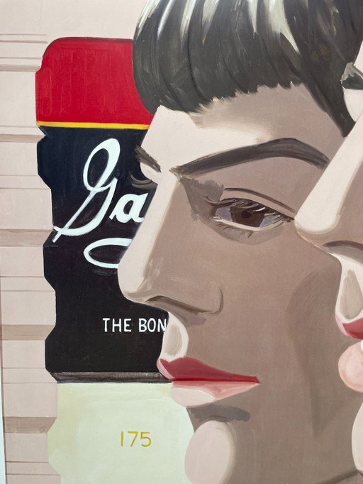Alex Katz, Scott und John, 1966, Ausstellungsplakat Frieder Burda, Gedruckt in Deutschland