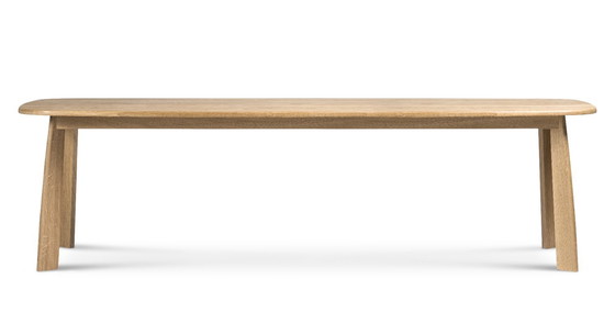 Image 1 of Solid oak table – Sylvain Willenz for Quodes – 280 cm
