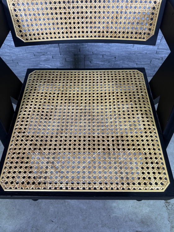 Cassina 051 Capitol Complex Office Chair – Chaises de salle à manger, Wood, Rattan, Modern (photo 9 of 11)