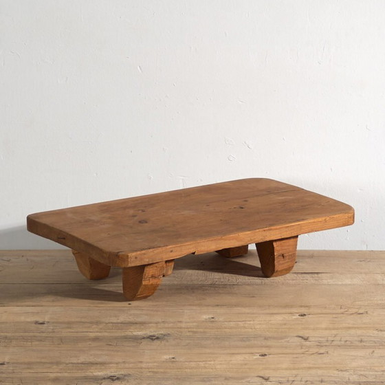 Table basse carrée antique (c.1920) #9 – Tables basses, Rustic (photo 7 of 10)