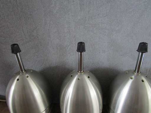 3 Vintage Danish Design Pendant Lamps.