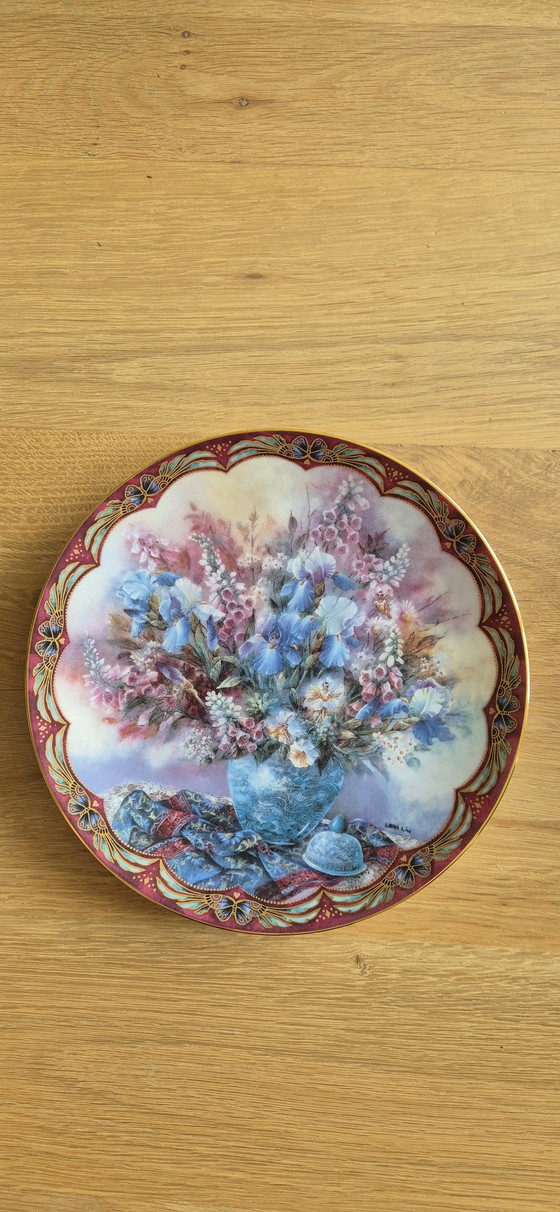 6x Bradex Decorative Plates by Lena Liu 'Miniature Mermaids' – Wall decoration, Porcelain (photo 5 of 7)