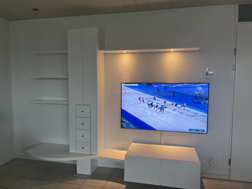 Interstar blanc brillant avec éclairage LED